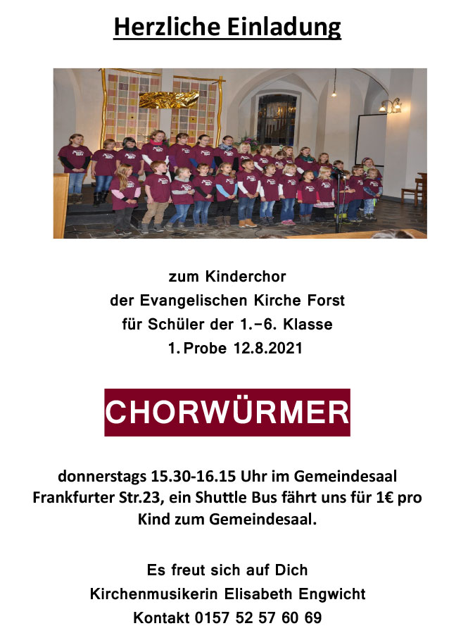 Plakat Chorwuermer