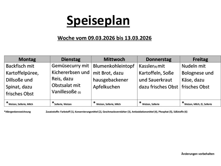 Speiseplan 20 1