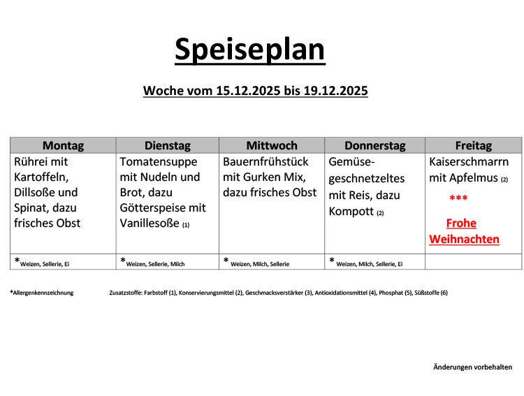 Speiseplan 20 1
