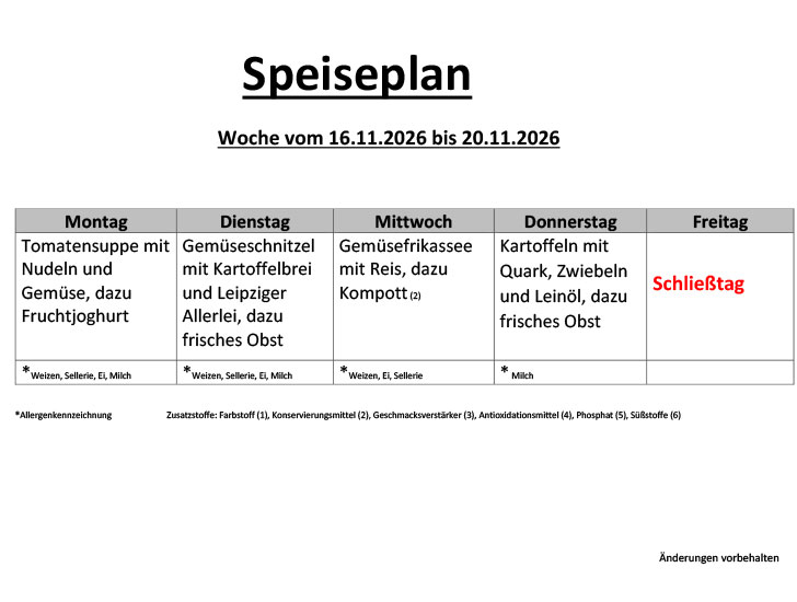 Speiseplan 20 1