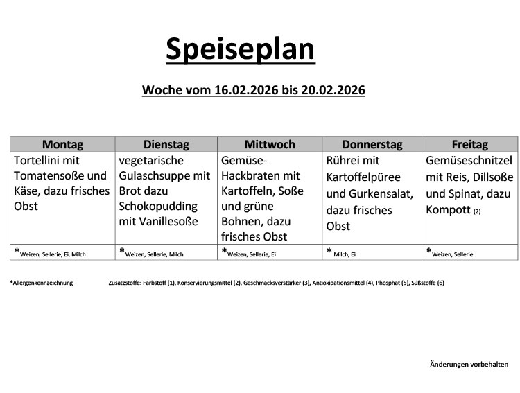 Speiseplan 20 1