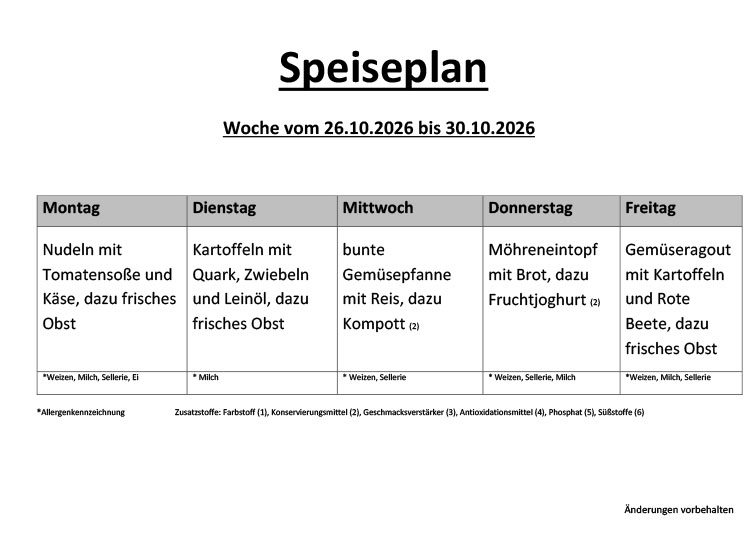 Speiseplan 20 1