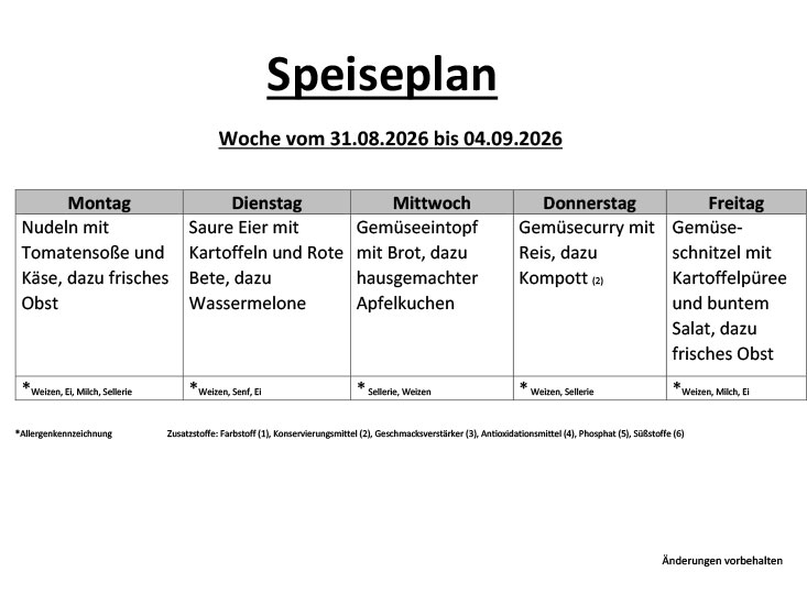 Speiseplan 20 1