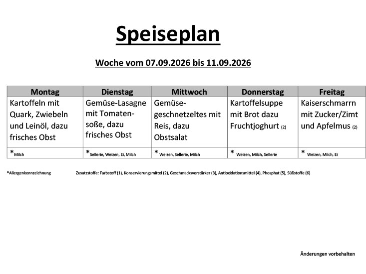 Speiseplan 20 1